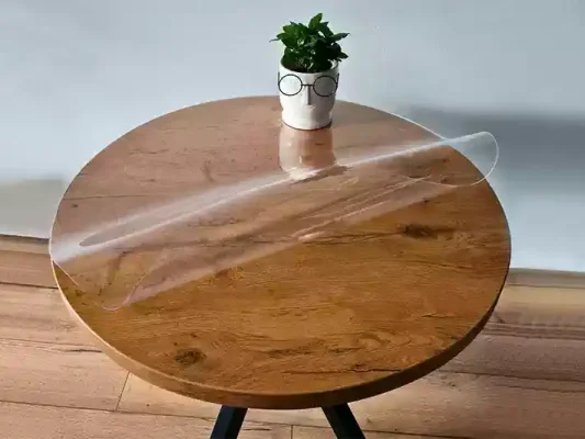 Miękkie szkło 2mm na okrągły stół